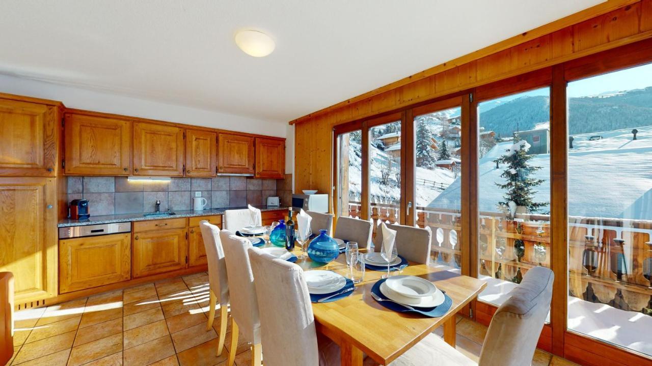 Balcons Du Soleil Y2 211 - Quiet Apartment 6 Pers Veysonnaz Εξωτερικό φωτογραφία